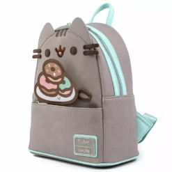 LOUNGEFLY PUSHEEN WITH DONUTS MINI BACKPACK