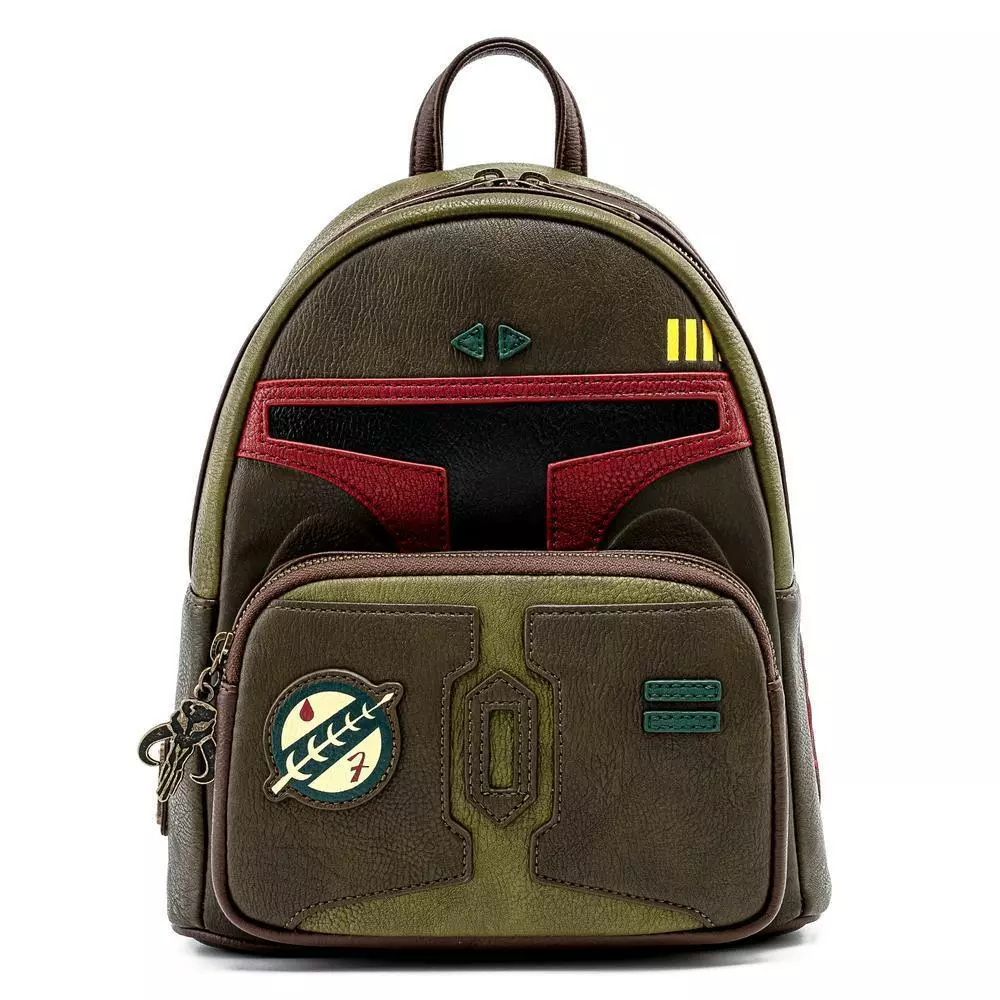 LOUNGEFLY STAR WARS BOBA FETT NO GOOD TO ME DEAD COSPLAY MINI BACKPACK 1 LOUNGEFLY STAR WARS BOBA FETT NO GOOD TO ME DEAD COSPLAY MINI BACKPACK