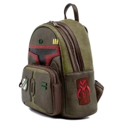 LOUNGEFLY STAR WARS BOBA FETT NO GOOD TO ME DEAD COSPLAY MINI BACKPACK