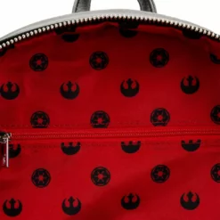LOUNGEFLY DISNEY Star Wars Prequel Trilogy Triple Pocket Mini Backpack LOUNGEFLY PRE ORDER