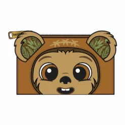 LOUNGEFLY STAR WARS WICKET W. WARRICK COSPLAY FLAP WALLET