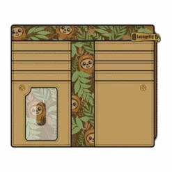 LOUNGEFLY STAR WARS WICKET W. WARRICK COSPLAY FLAP WALLET