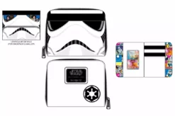 LOUNGEFLY PRE ORDER LOUNGEFLY DISNEY Stormtrooper Lenticular Cosplay Zip Around Wallet