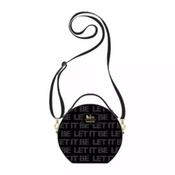 LOUNGEFLY OTHER LOUNGEFLY THE BEATLES LET IT BE VINYL RECORD CROSSBODY BAG
