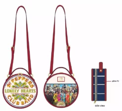 LOUNGEFLY The Beatles Sgt. Pepper's Lonely Hearts Club Band Crossbody Bag