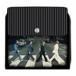 LOUNGEFLY OTHER LOUNGEFLY THE BEATLES ABBEY ROAD ZIP AROUND WALLET