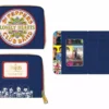 LOUNGEFLY PRE ORDER LOUNGEFLY The Beatles Sgt. Pepper's Lonely Hearts Club Band Zip Around Wallet