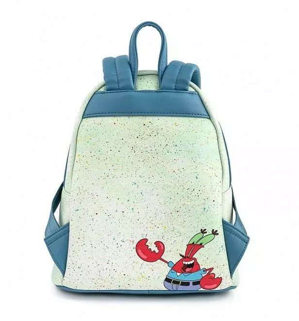 LOUNGEFLY NICKELODEON SPONGEBOB KRUSTY KRAB MINI BACKPACK