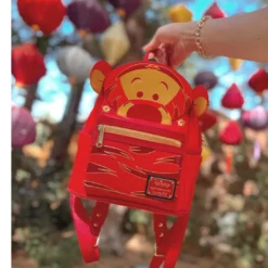 LOUNGEFLY PRE ORDER LOUNGEFLY X COLLECTORS OUTLET EXCLUSIVE DISNEY CHINESE NEW YEAR TIGGER MINI BACKPACK PRE ORDER