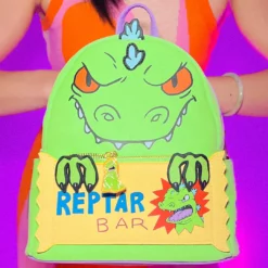 LOUNGEFLY PRE ORDER LOUNGEFLY X COLLECTORS OUTLET EXCLUSIVE RUGRATS REPTAR MINI BACKPACK PRE ORDER
