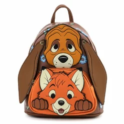 LOUNGEFLY DISNEY THE FOX AND THE HOUND COSPLAY MINI BACKPACK