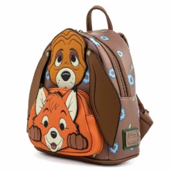 LOUNGEFLY DISNEY THE FOX AND THE HOUND COSPLAY MINI BACKPACK