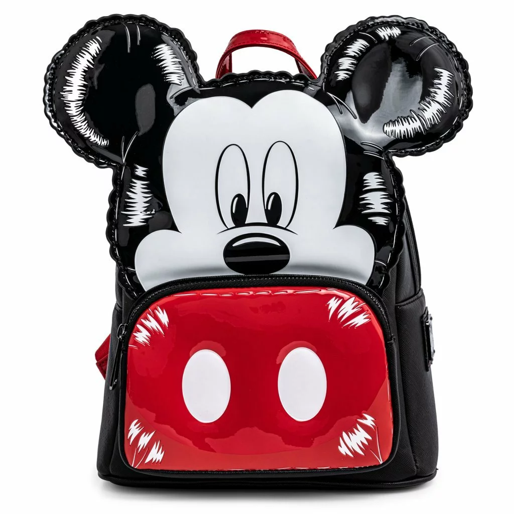 LOUNGEFLY DISNEY MICKEY & MINNIE BALLON COSPLAY MINI BACKPACK 1 LOUNGEFLY DISNEY MICKEY & MINNIE BALLON COSPLAY MINI BACKPACK