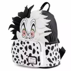 LOUNGEFLY DISNEY CRUELLA DE VIL COSPLAY MINI BACKPACK