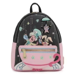 LOUNGEFLY DISNEY ALICE IN WONDERLAND A VERY MERRY UNBIRTHDAY MINI BACKPACK