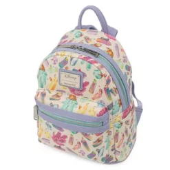 LOUNGEFLY DISNEY PRINCESS CRYSTAL SIDEKICKS MINI BACKPACK