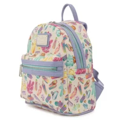 LOUNGEFLY DISNEY PRINCESS CRYSTAL SIDEKICKS MINI BACKPACK