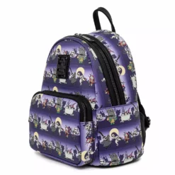 LOUNGEFLY DISNEY THE NIGHTMARE BEFORE CHRISTMAS HALLOWEEN LINE MINI BACKPACK