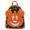 LOUNGEFLY DISNEY MICKEY-O-LANTERN GLOW IN THE DARK MINI BACKPACK I