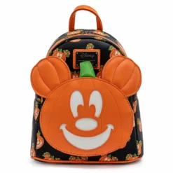 LOUNGEFLY DISNEY MICKEY-O-LANTERN GLOW IN THE DARK MINI BACKPACK I