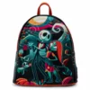LOUNGEFLY DISNEY THE NIGHTMARE BEFORE CHRISTMAS SIMPLY MEANT TO BE MINI BACKPACK