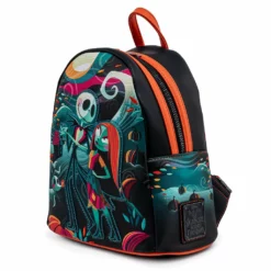 LOUNGEFLY DISNEY THE NIGHTMARE BEFORE CHRISTMAS SIMPLY MEANT TO BE MINI BACKPACK