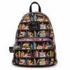 LOUNGEFLY DISNEY VILLAINS BOOKS MINI BACKPACK