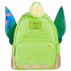 LOUNGEFLY DISNEY TINKERBELL W/ IRIDESCENT WINGS MINI BACKPACK COLLECTORS OUTLET EXCLUSIVE