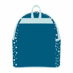 LOUNGEFLY DISNEY SNOWMAN MICKEY AND MINNIE MOUSE SNOW GLOBE MINI BACKPACK