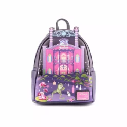 LOUNGEFLY DISNEY PRINCESS & THE FROG TIANA'S PALACE MINI BACKPACK