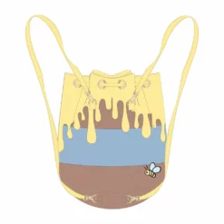 LOUNGEFLY DISNEY WINNIE THE POOH 95TH ANNIVERSARY CONVERTIBLE BACKPACK