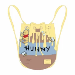LOUNGEFLY DISNEY WINNIE THE POOH 95TH ANNIVERSARY CONVERTIBLE BACKPACK