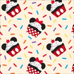 LOUNGEFLY DISNEY MINNIE MOUSE SPRINKLE CUPCAKE COSPLAY MINI BACKPACK