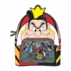 LOUNGEFLY DISNEY Alice In Wonderland Queen Of Hearts Villains Scene Mini Backpack