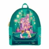 LOUNGEFLY Disney Tangled Rapunzel Castle Mini Backpack