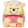 LOUNGEFLY DISNEY Winnie The Pooh Gingham Cosplay Mini Backpack