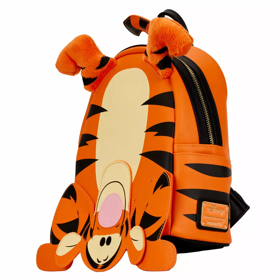 LOUNGEFLY DISNEY Winnie The Pooh Tigger Cosplay Mini Backpack 5 LOUNGEFLY DISNEY Winnie The Pooh Tigger Cosplay Mini Backpack