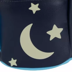 LOUNGEFLY DISNEY Lilo & Stitch Space Adventure Glow In The Dark Mini Backpack
