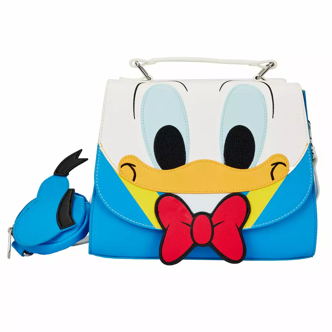 LOUNGEFLY DISNEY Donald Duck Cosplay Crossbody Bag 1 LOUNGEFLY DISNEY Donald Duck Cosplay Crossbody Bag