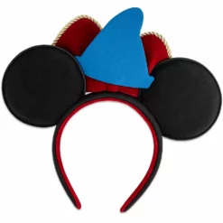 LOUNGEFLY DISNEY FANTASIA SORCERER MICKEY MOUSE EARS HEADBAND
