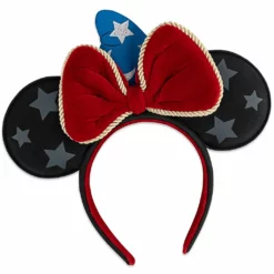 LOUNGEFLY DISNEY FANTASIA SORCERER MICKEY MOUSE EARS HEADBAND