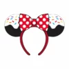 LOUNGEFLY DISNEY MINNIE MOUSE SPRINKLE CUPCAKE EARS HEADBAND