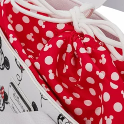LOUNGEFLY DISNEY MICKEY & MINNIE MOUSE BALLOON CROSSBODY PURSE BAG