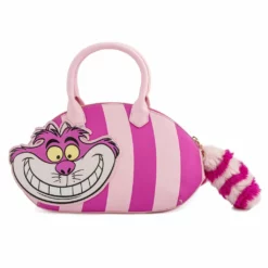 LOUNGEFLY DISNEY ALICE IN WONDERLAND CHESHIRE CAT CROSSBODY PURSE BAG
