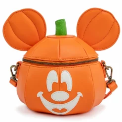 LOUNGEFLY DISNEY MICKEY-O-LANTERN GLOW IN THE DARK CROSSBODY BAG SEPT PRE-ORDER