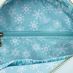LOUNGEFLY SALE! LOUNGEFLY DISNEY SNOWMAN MICKEY AND MINNIE MOUSE SNOW GLOBE CROSSBODY BAG