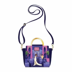 LOUNGEFLY DISNEY PRINCESS & THE FROG TIANA'S PALACE CROSSBODY BAG