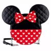 LOUNGEFLY DISNEY Mickey And Minnie Mouse Valentines Reversible Crossbody Bag