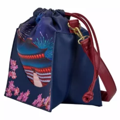 LOUNGEFLY DISNEY Mulan Castle Crossbody Bag