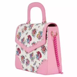 LOUNGEFLY DISNEY Princess Floral Tattoo Crossbody Bag